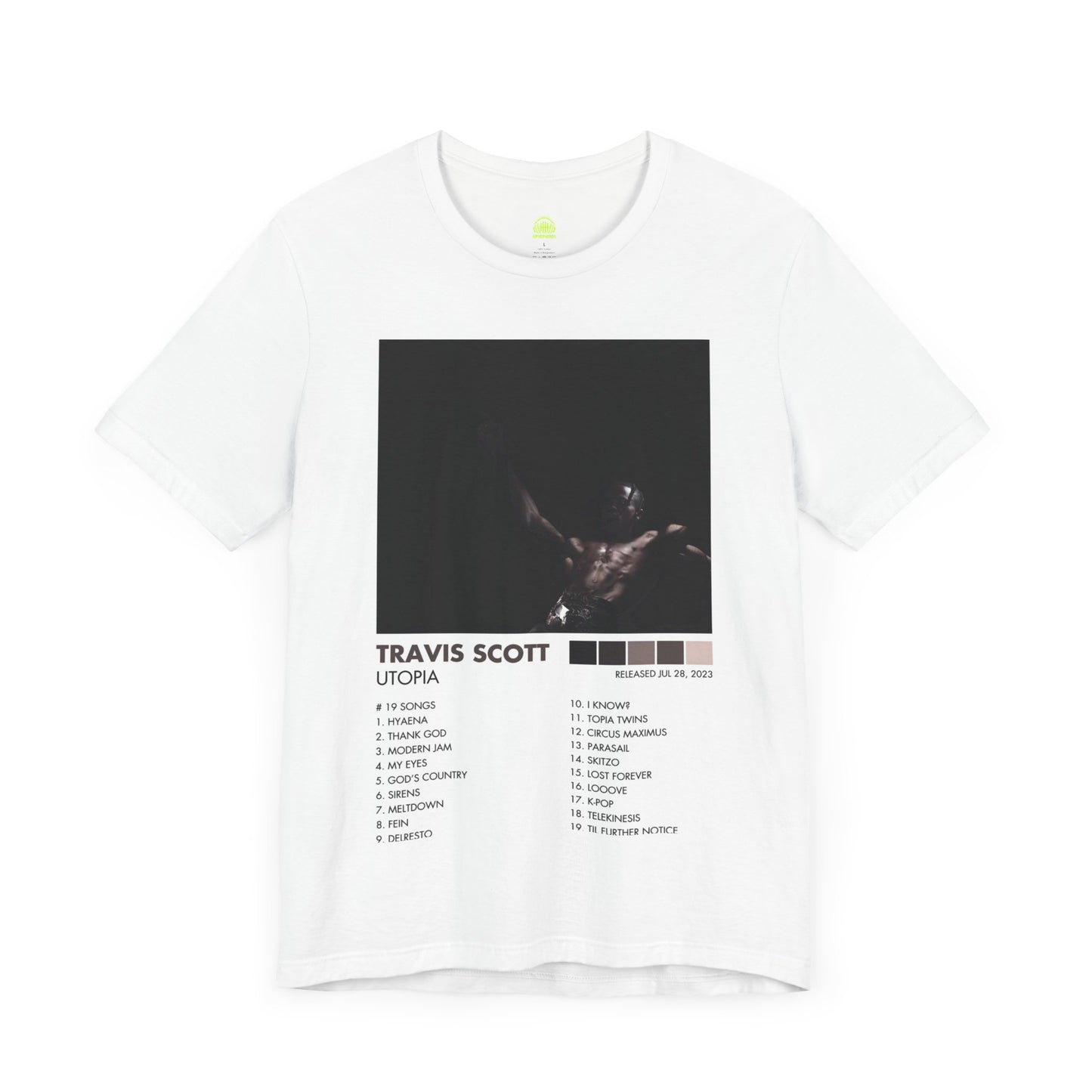 Travis Scott Utopia Hip Hop T-Shirt